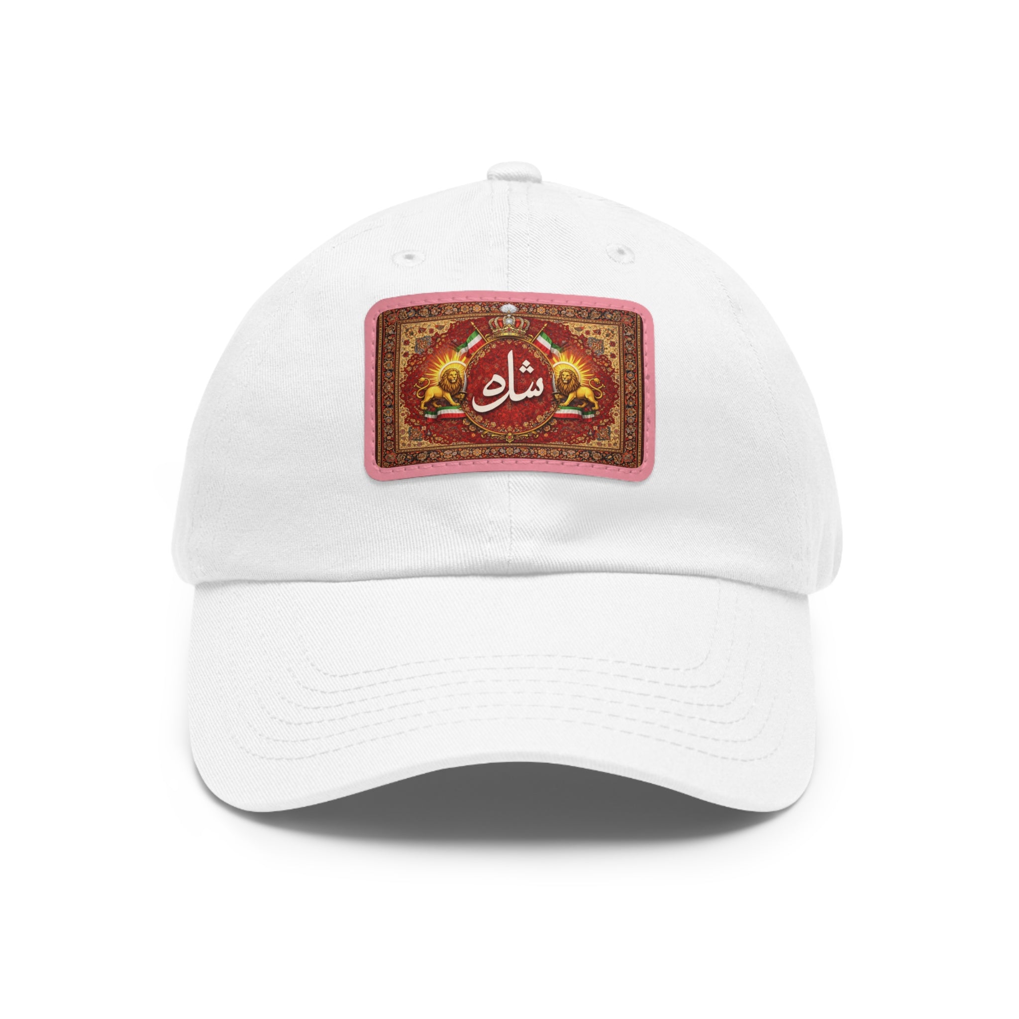 Shaah Leather Patch Dad Hat