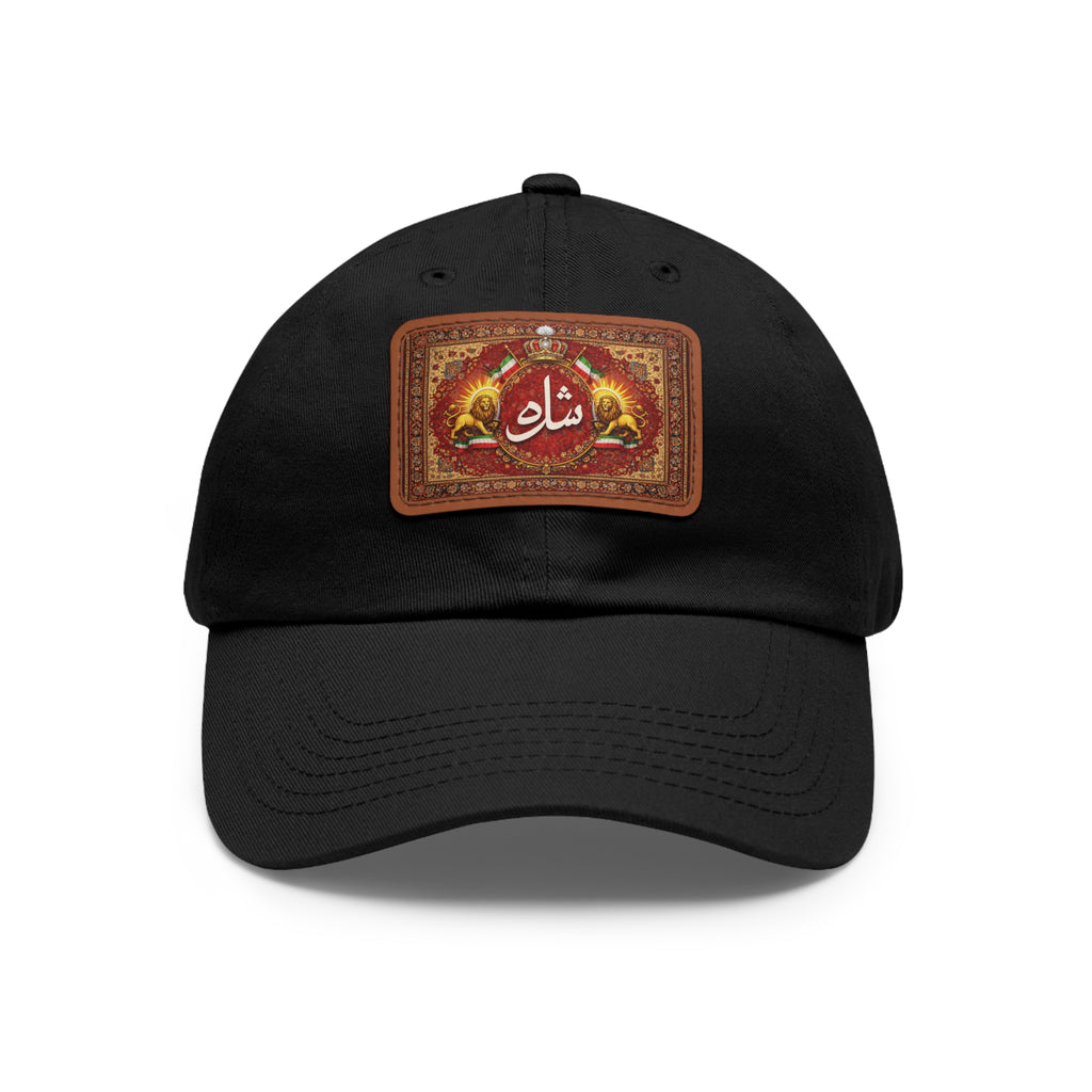 Shaah Leather Patch Dad Hat